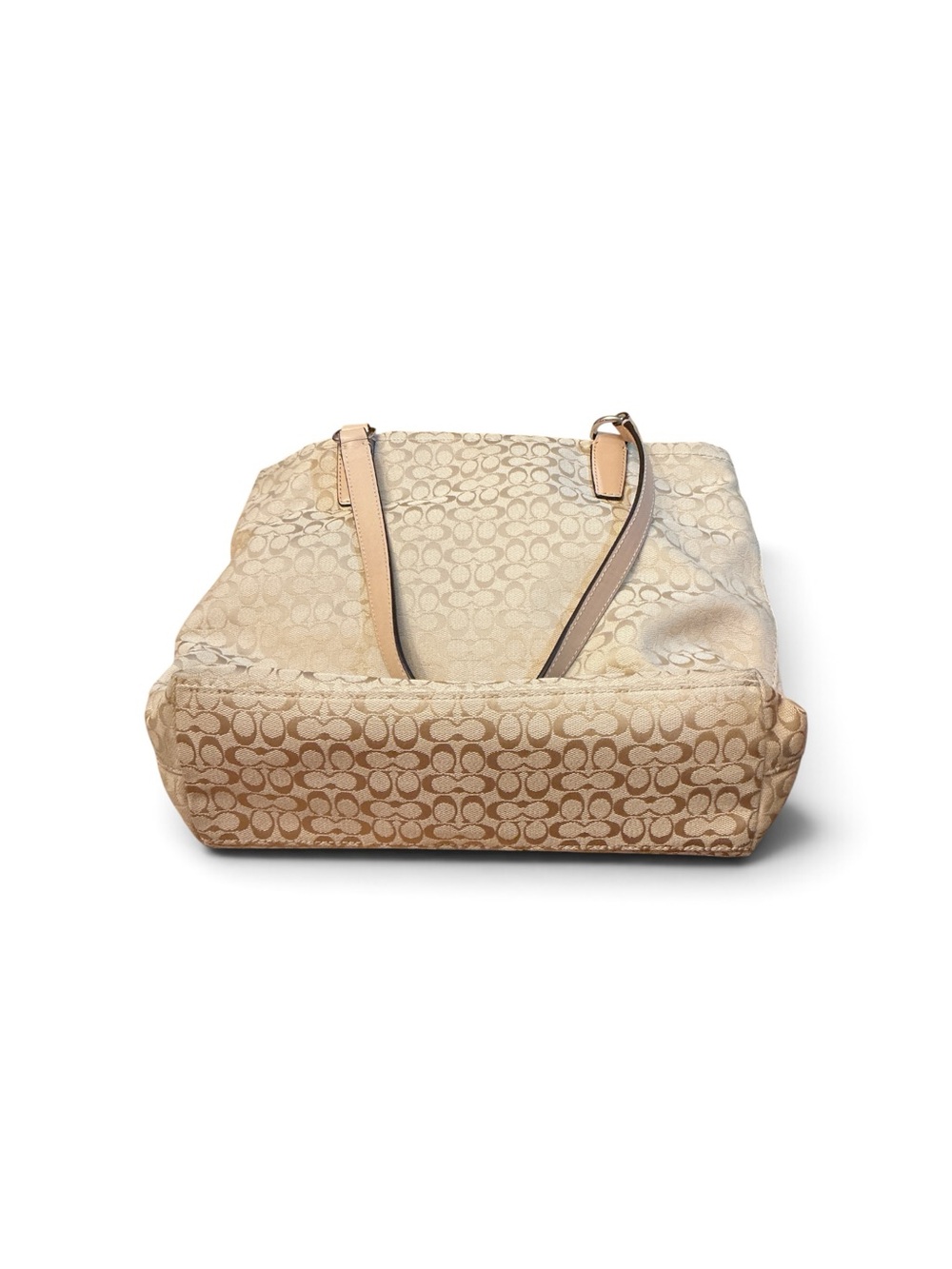 Coach Signature Stripe Tote - Picture 2 of 4